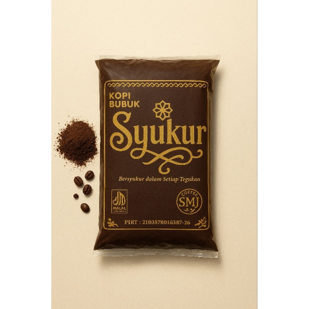 

Kopi bubuk Syukur 250gr