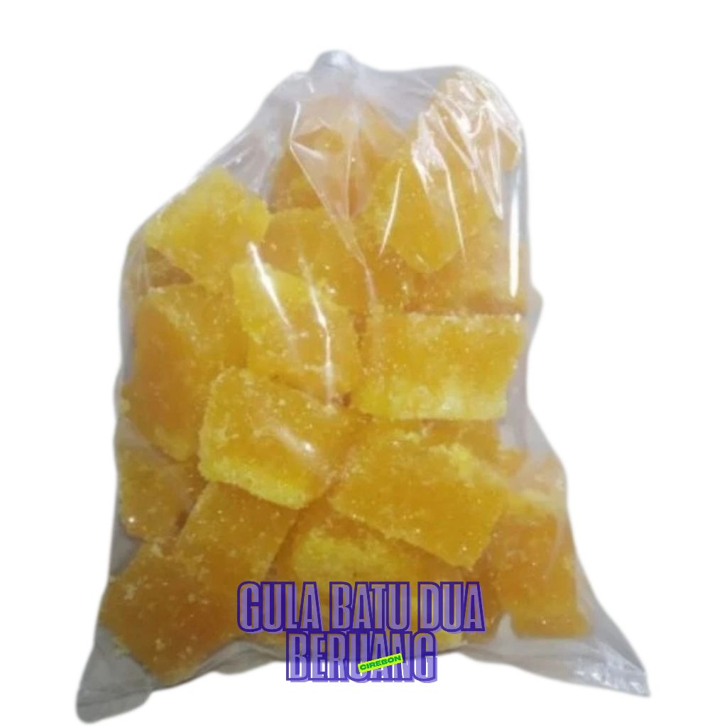 

Gula Batu Kuning Asli Kristal 500gr Manis Alami