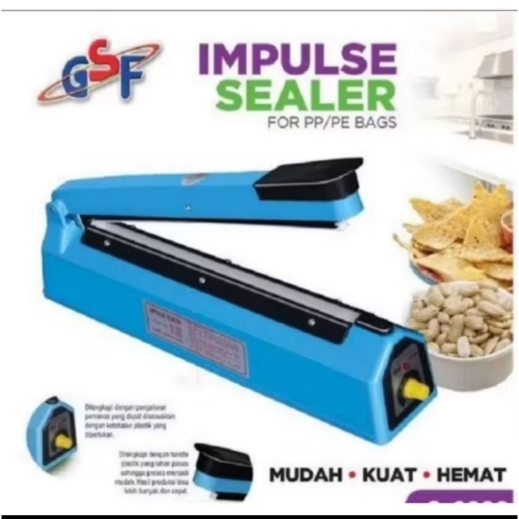 Gsf Impulse Sealer 30cm / Presan Plastik jajan Snack