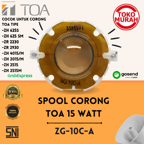 Diaphragm Speaker TOA/Spool/Spull Corong TOA ZG-10C-A ORIGINAL