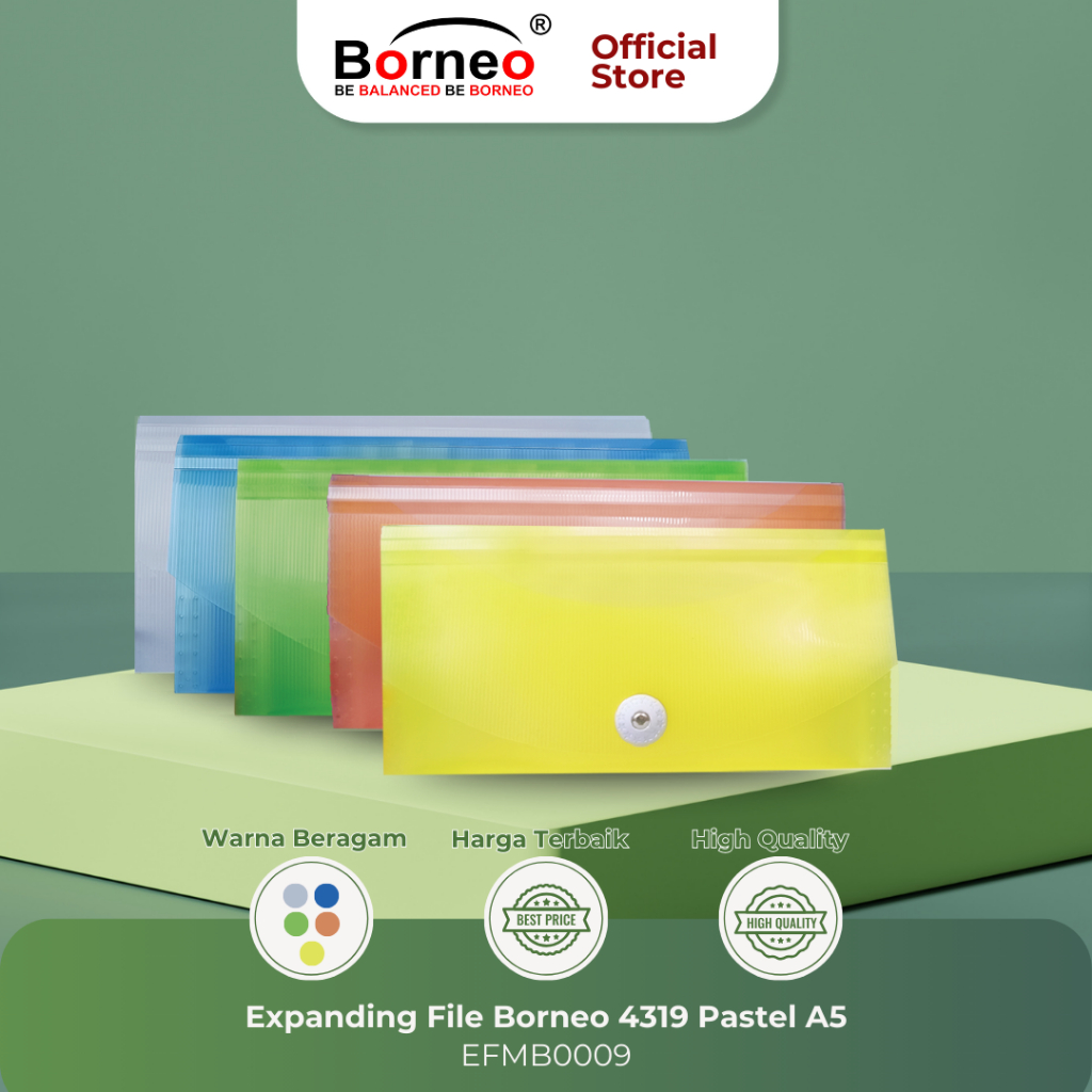 

Expanding File Borneo 4319 Pastel A5