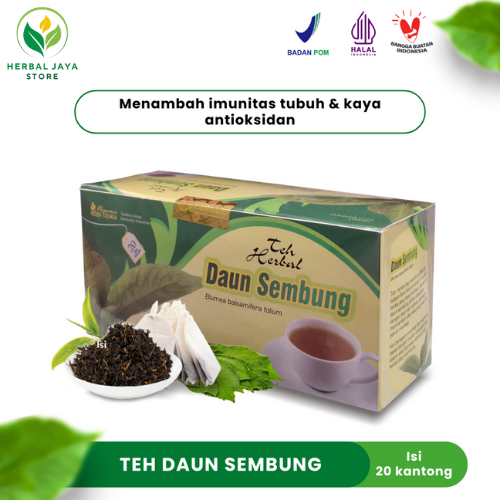 

Teh Celup Daun Sembung Tazakka 20 Kantong Tea Bag Minuman Kesehatan Herbal Antioksidan