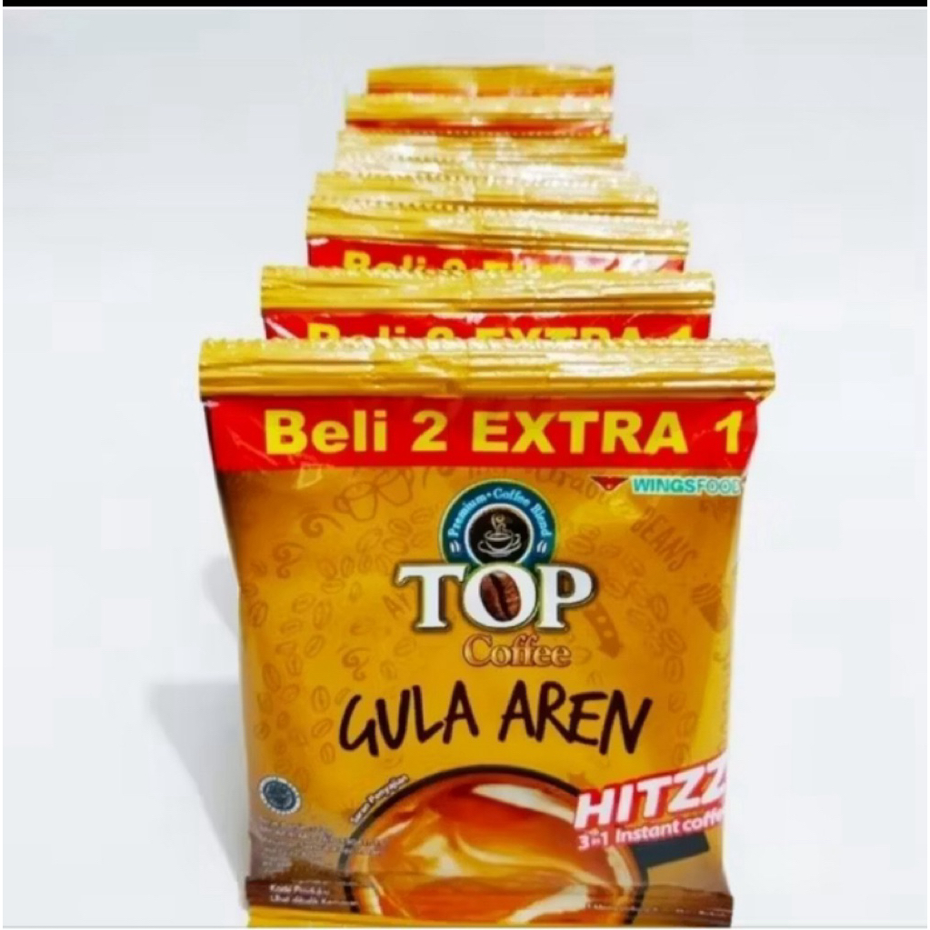 

Grosir(5 Renceng) Top Kopi Susu Gula Aren 1 renceng isi 15 pcs