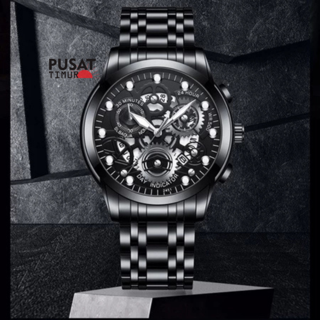 Jam Tangan Pria Fngeen 4088 Fashion Pria Casual Kece Model Terbaru Antik | PUSAT TIMUR