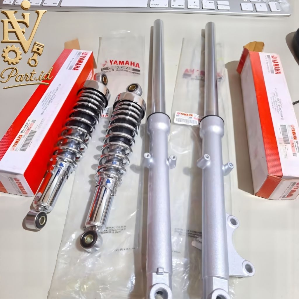 ShockBreaker Depan Belakang Full Set RX King New Yamaha 3XA