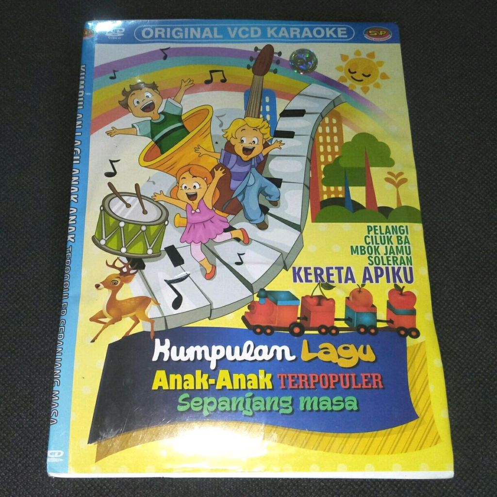 VCD Kumpulan Lagu Anak Anak Terpopuler Sepanjang Masa - V CD Karaoke