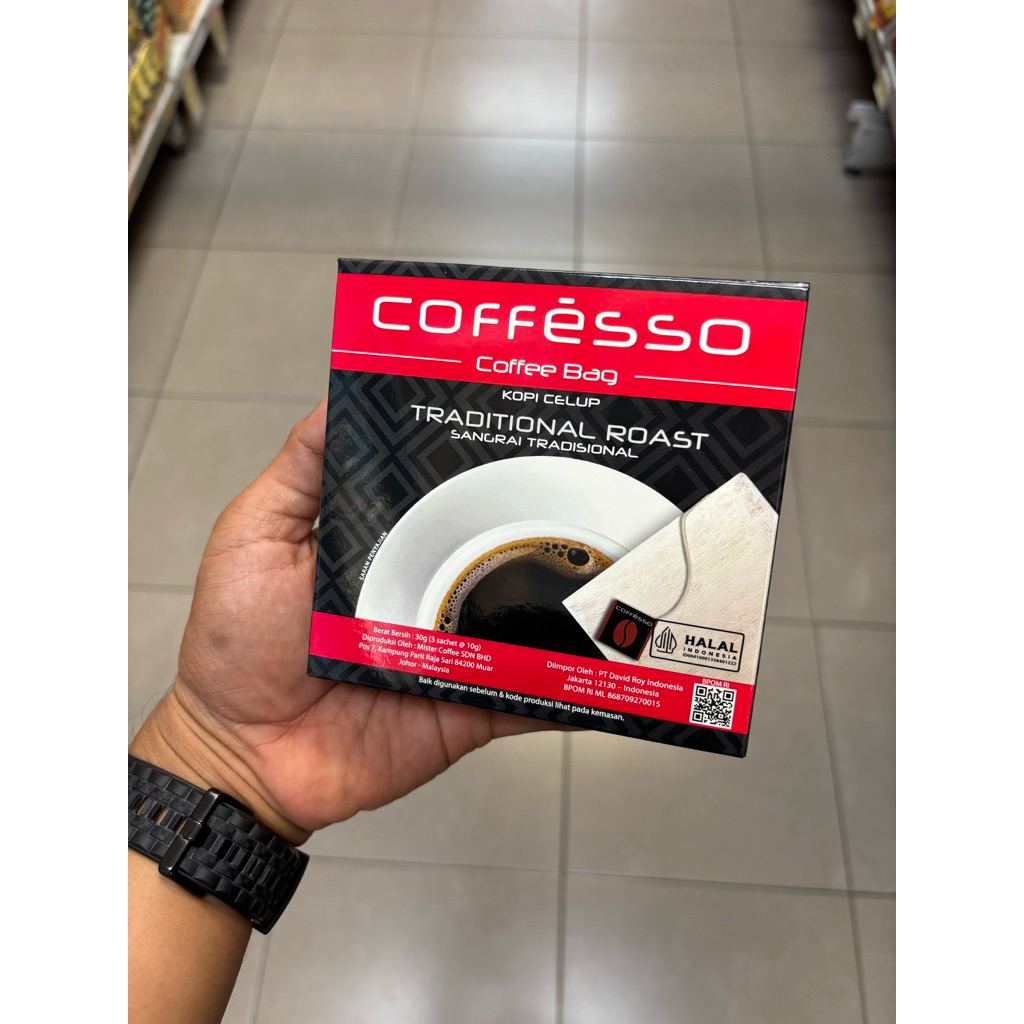

Coffesso Coffe Bag 30gr