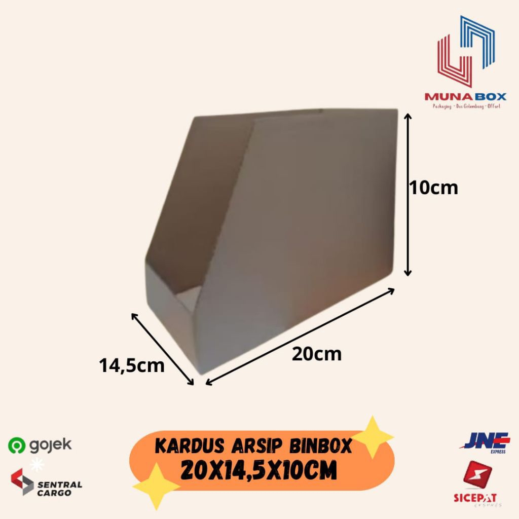 

Kardus Arsip Bin Box 20x14,5x10cm