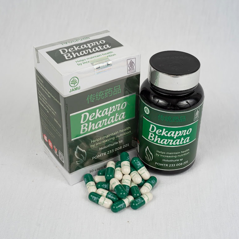 Obat Herbal Dekapro - Prostat - Varikokel - Hernia Bharata Kemasan 30 Kapsul 100% Original Bpom dan 