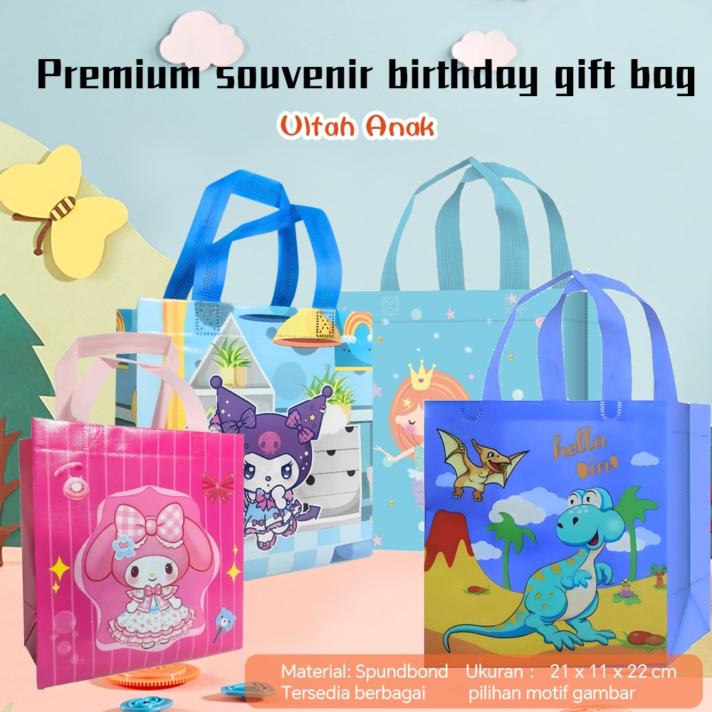 

Tas Mini Cute Unicorn Souvenir Ulang Tahun / Goodie Bag Hampers Souvenir/Tas Kado-Kantong Belanja