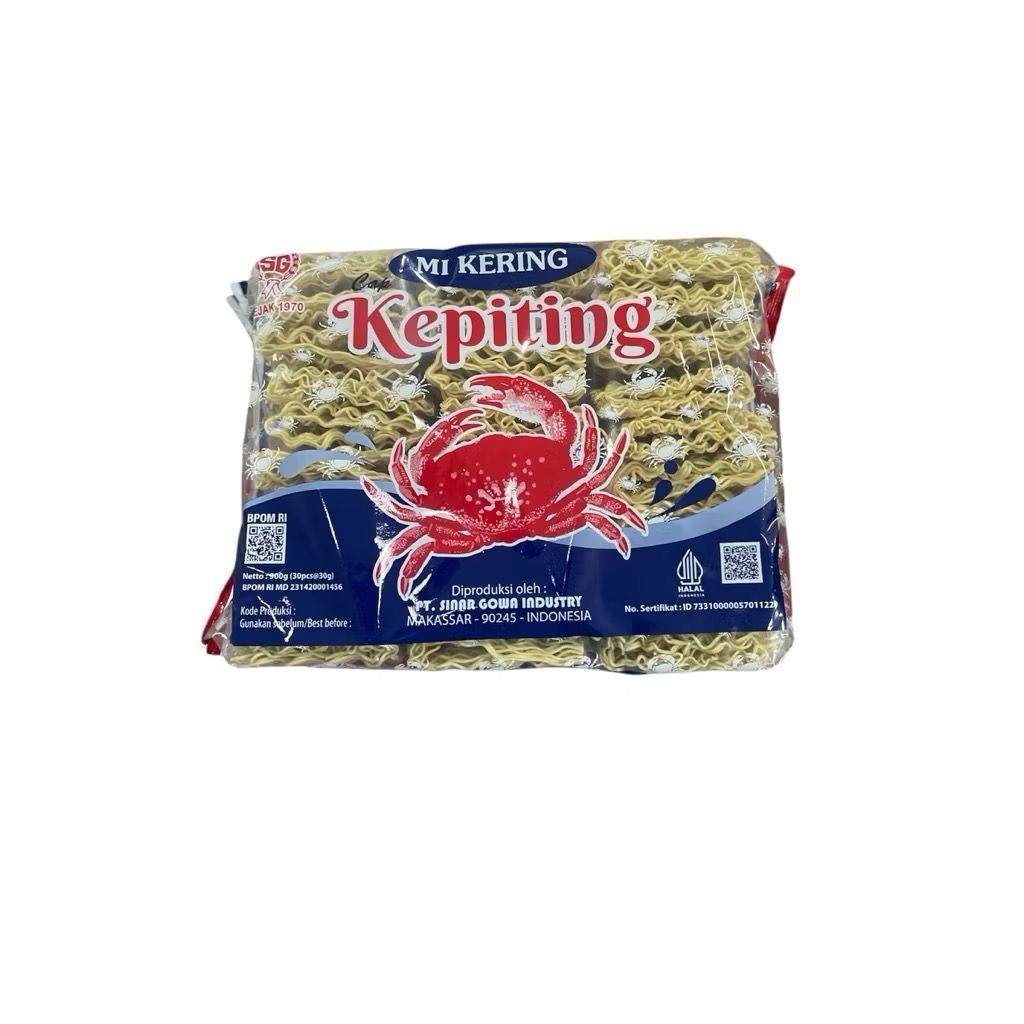 

MIE KERING KEPITING 900 GRAM