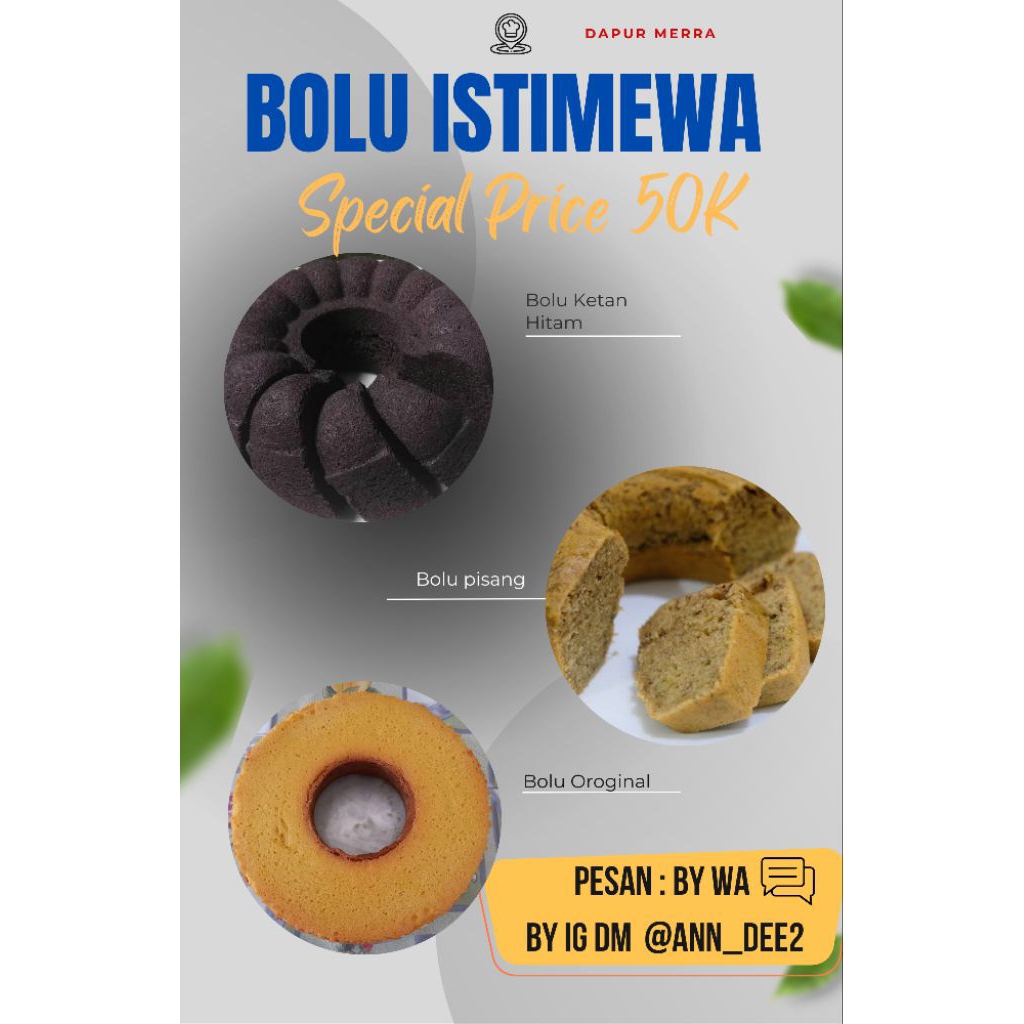 

Kue Bolu Istimewa