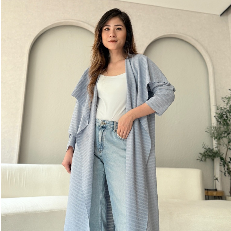 Zeraya Outer - Long Outer Knitt - Outer Rajut Wanita Lengan Panjang