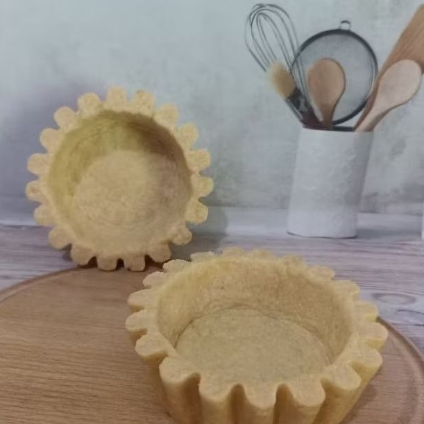 

Tartlet a.k.a Kulit Pie siap pakai D 10cm - T 3,5cm