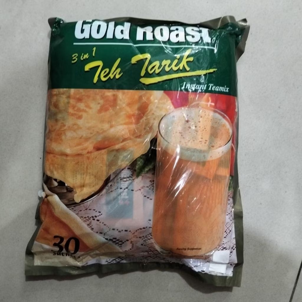 

Gold Roast Teh Tarik 3in1 Instant Tea Mix