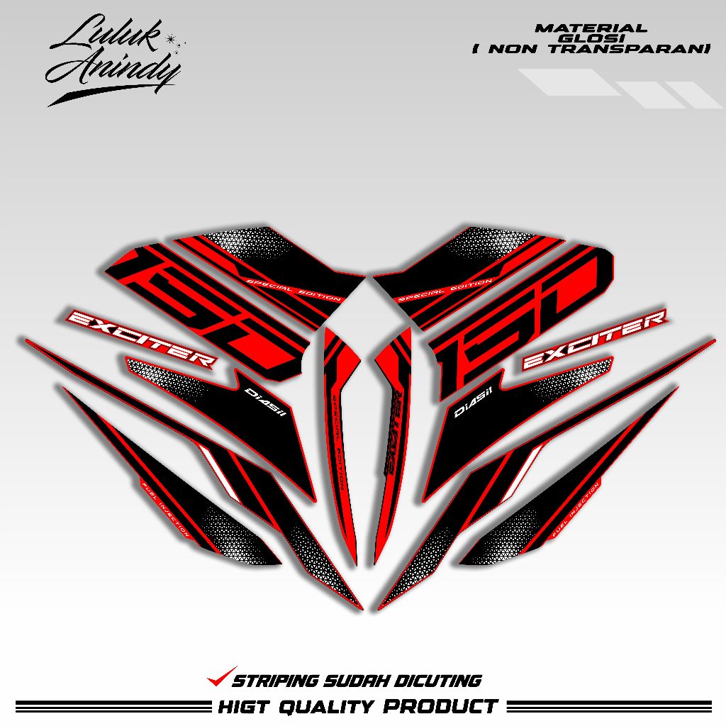 STRIPING MX KING motif exciter 150/ stripe exciter 150/ stripe y15zr