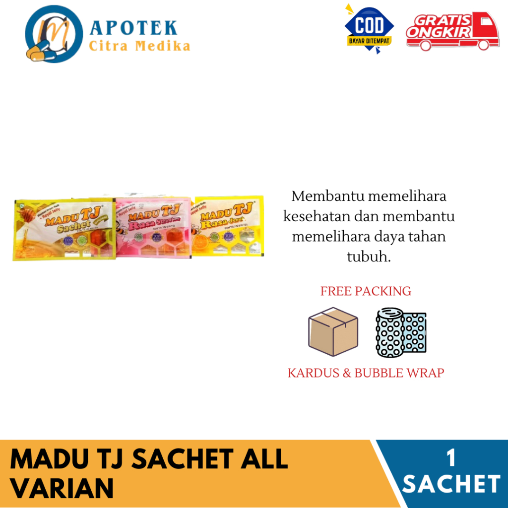 

Madu TJ All Varian - Meningkatkan Daya Tahan Tubuh