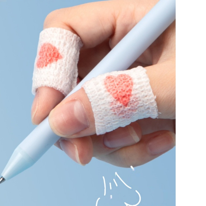 

SET 2 pcs Finger Tape Bandage / Roll Pelindung Jari Motif Lucu Doggy