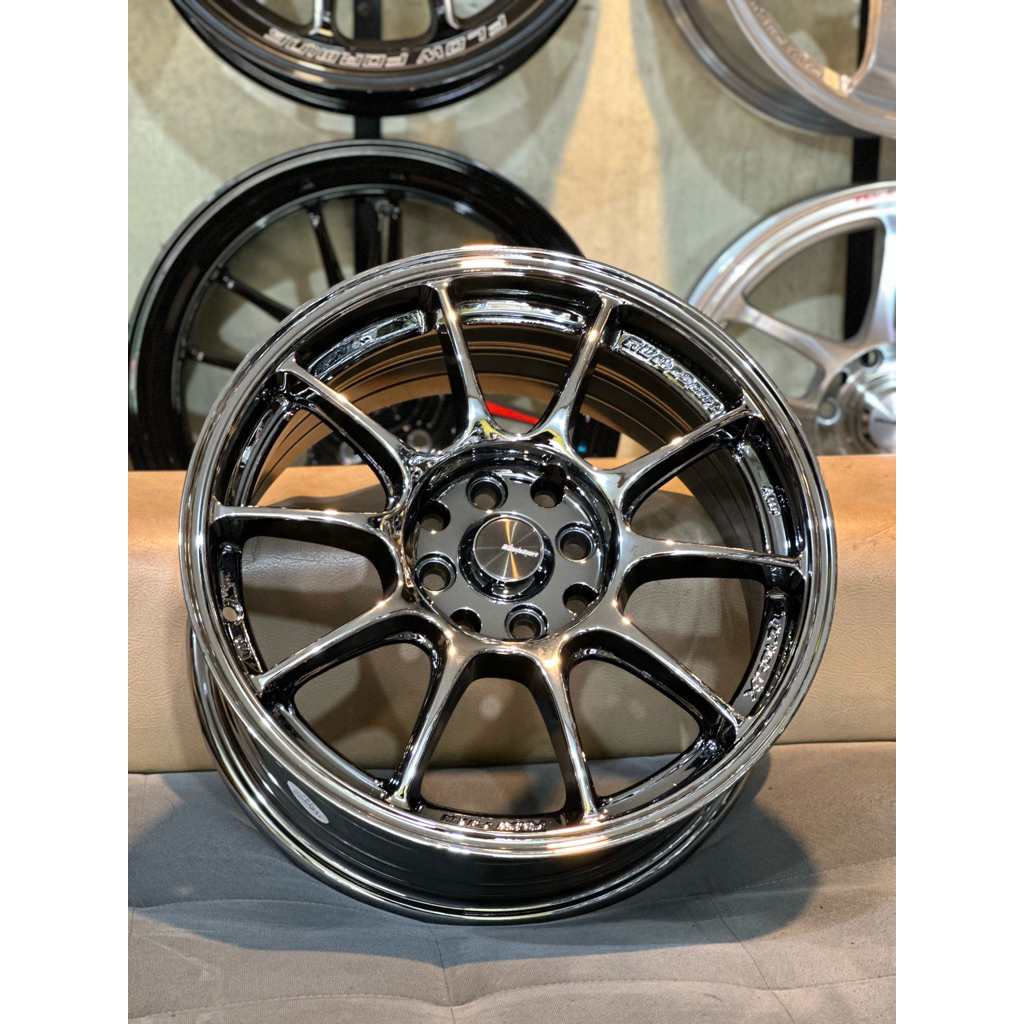 Velg Wedsport TC105X Blackchrome R16 Baru