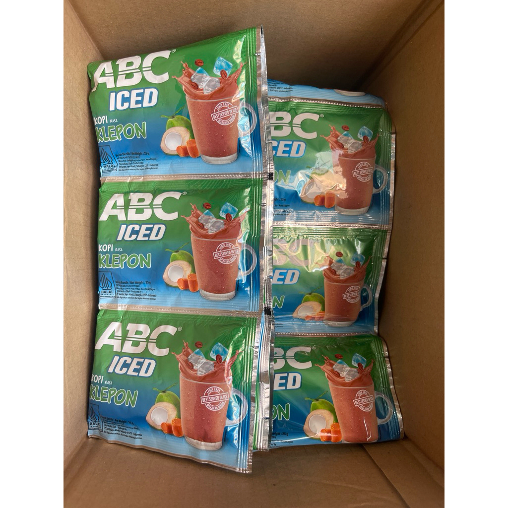 

ABC KLEPON ICED Kopi rasa klepon 1renceng