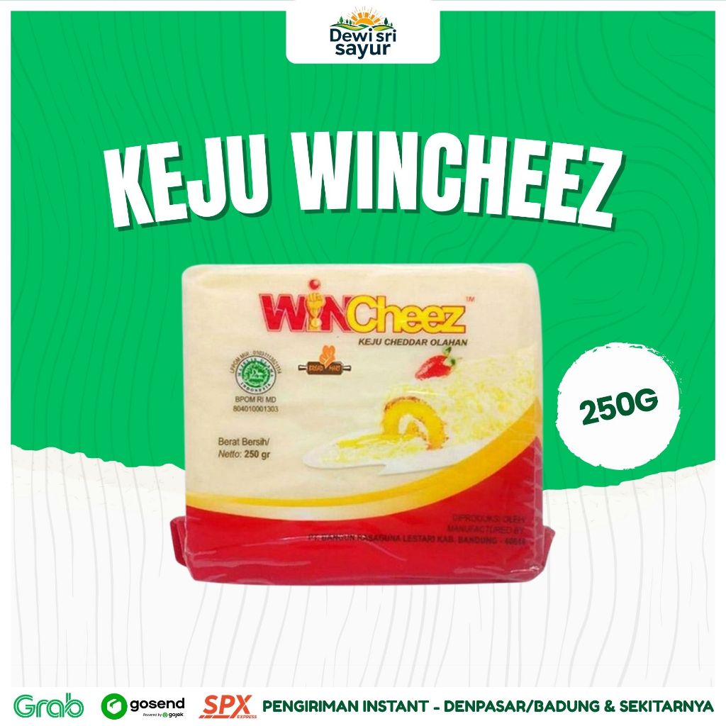 

Keju Wincheez 250gr – Dewi Sri Sayur