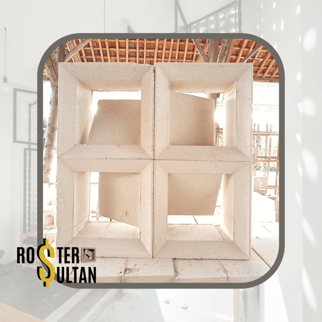 Roster Beton Minimalis Desain Unik | Cocok untuk Rumah, Taman, Pagar, & Proyek Bangunan