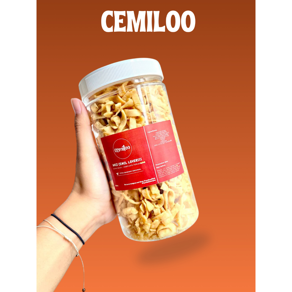 

Stick bawang cemiloo terenak | homemade by cemiloo