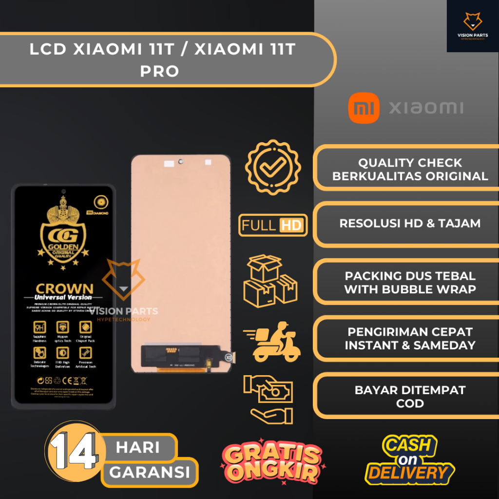 LCD TOUCHSCREEN XIAOMI 11T / XIAOMI 11T PRO FULLSET