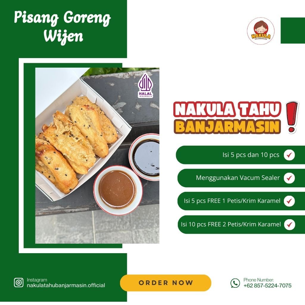 

PISANG GORENG WIJEN | Nakula Tahu Banjarmasin