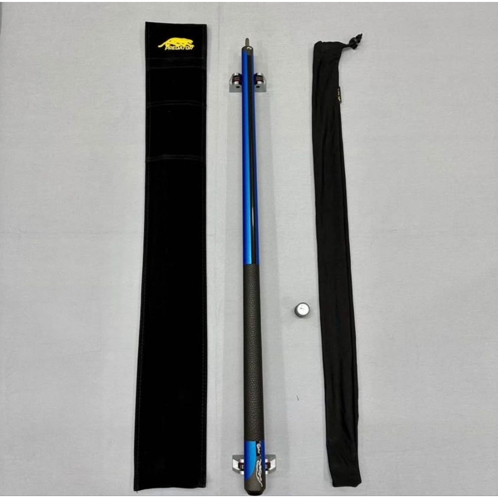 Stick Billiard Predator P3 Blue Biru USPS Uniloc Baru