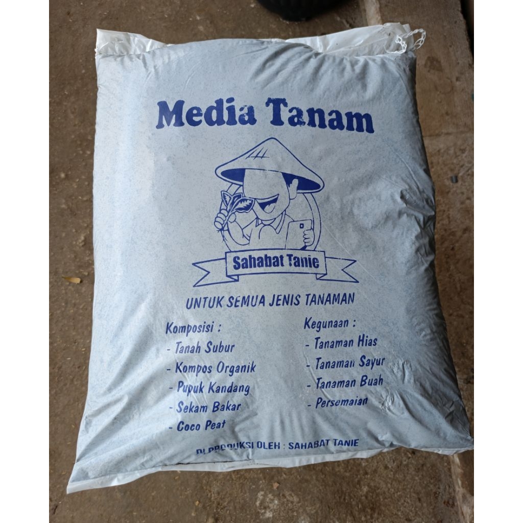 media tanam organik pak tani siap pakai
