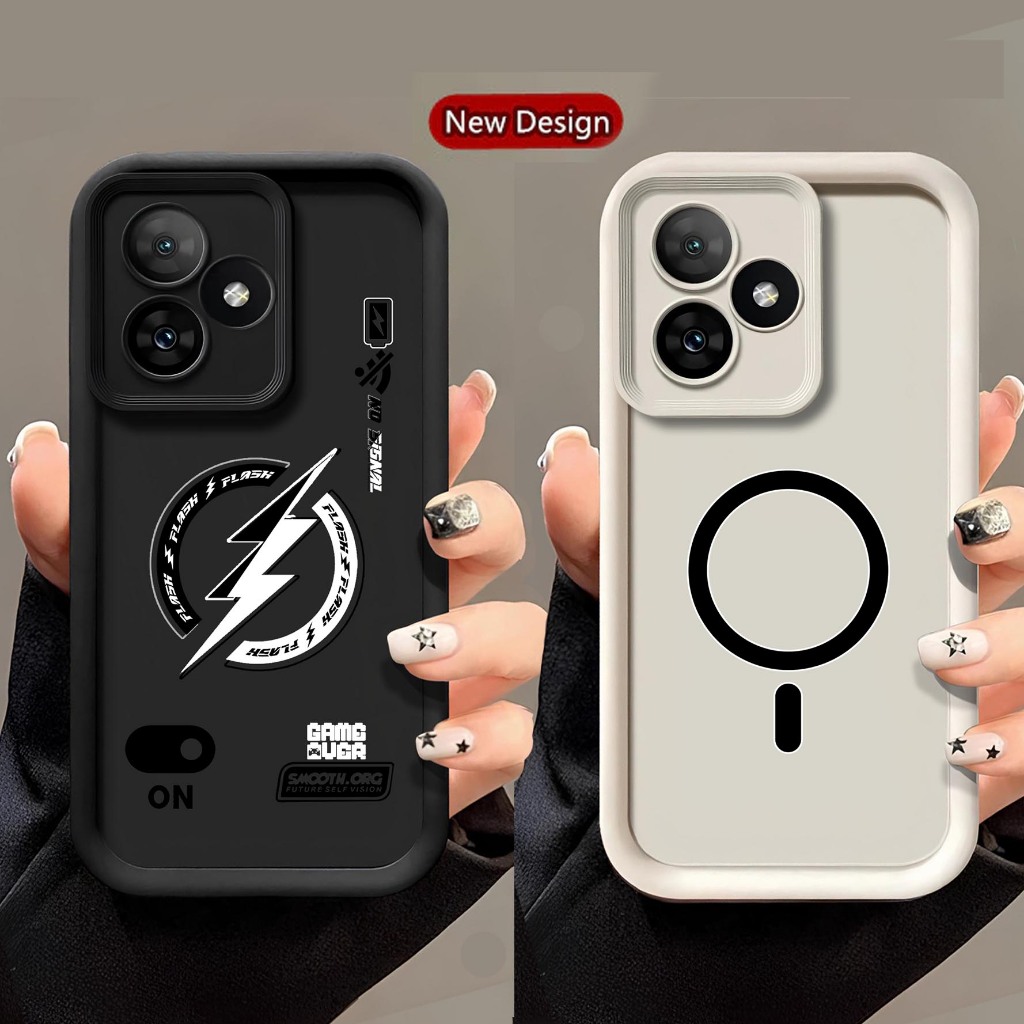 Softcase Rubber Pro Camera Timbul Realme C63 C61 C61s Note 60 - Casing HP Realme C63 C61 C61s Note 6