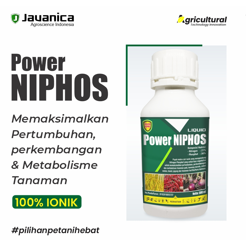 Power Niphos 500ml Nitrogen Phosphat 40 Botol