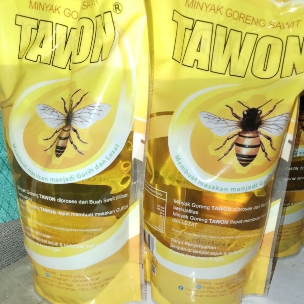 

1kg minyak gereng kelapa sawit tawon