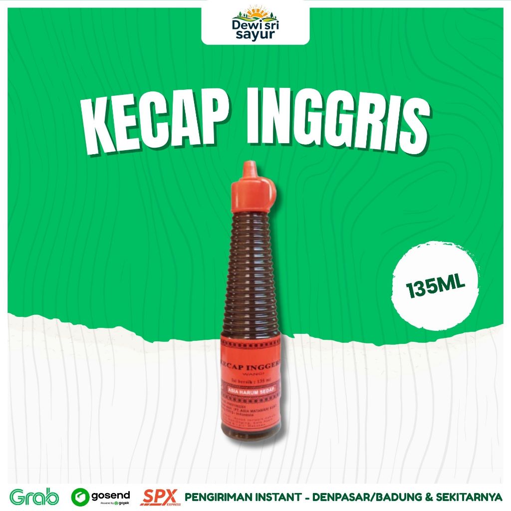 

Kecap Inggris 135ml – Dewi Sri Sayur