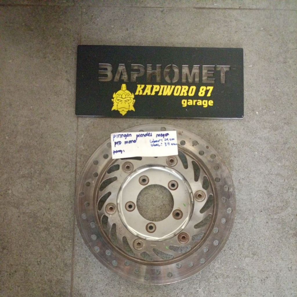 CAKRAM DEPAN HONDA MEGAPRO MONO,VERZA BEKAS
