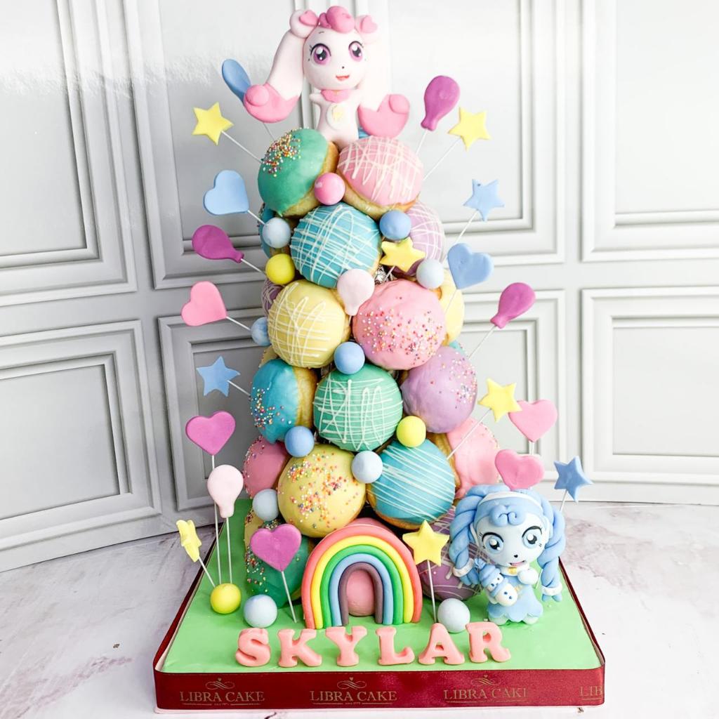 

Donat Ulang Tahun/Donat tower/Donat Tema Tinnieping/Kue Birthday Jakarta