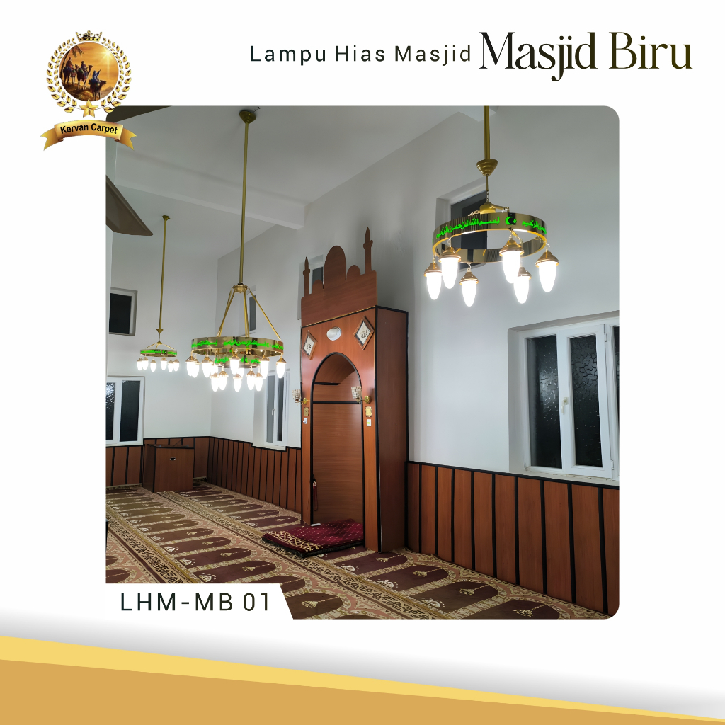 Lampu Gantung Hiasan Masjid