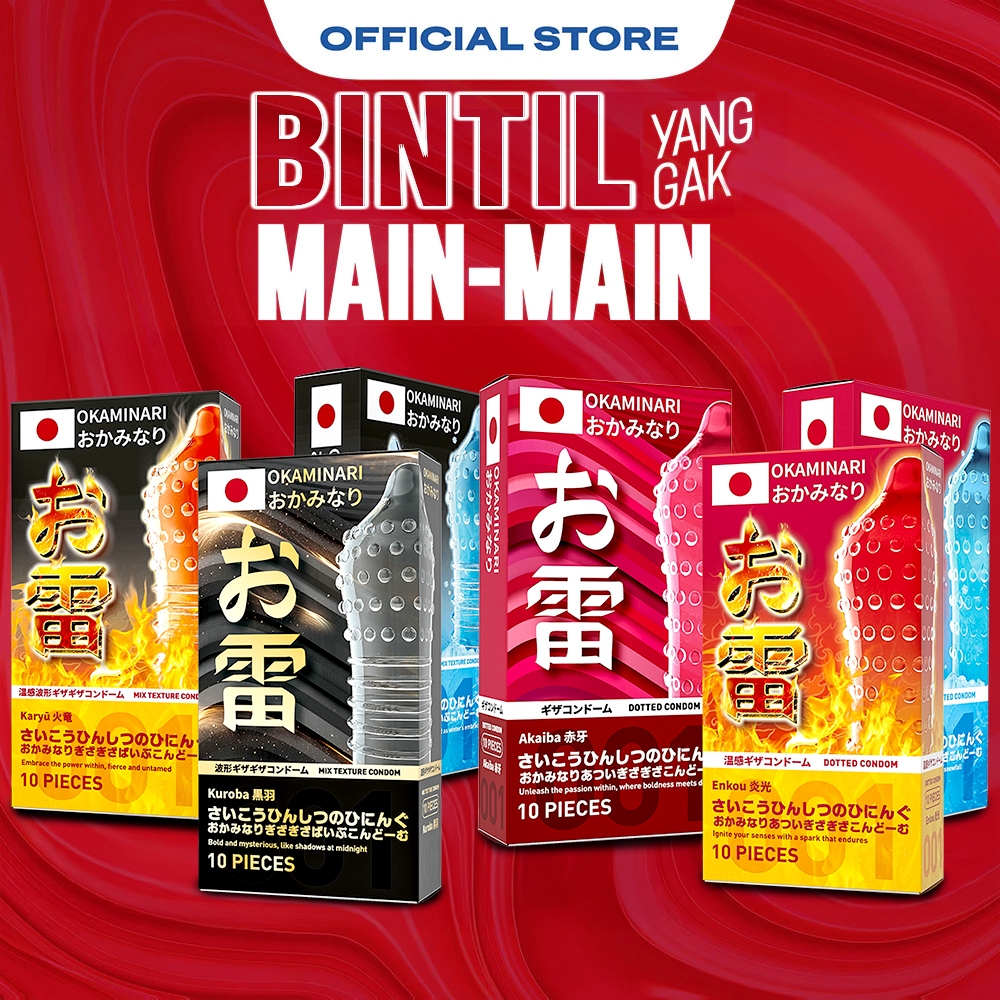 Kondom Gerigi Super 001 - Dotted Ribbed Condom Japan