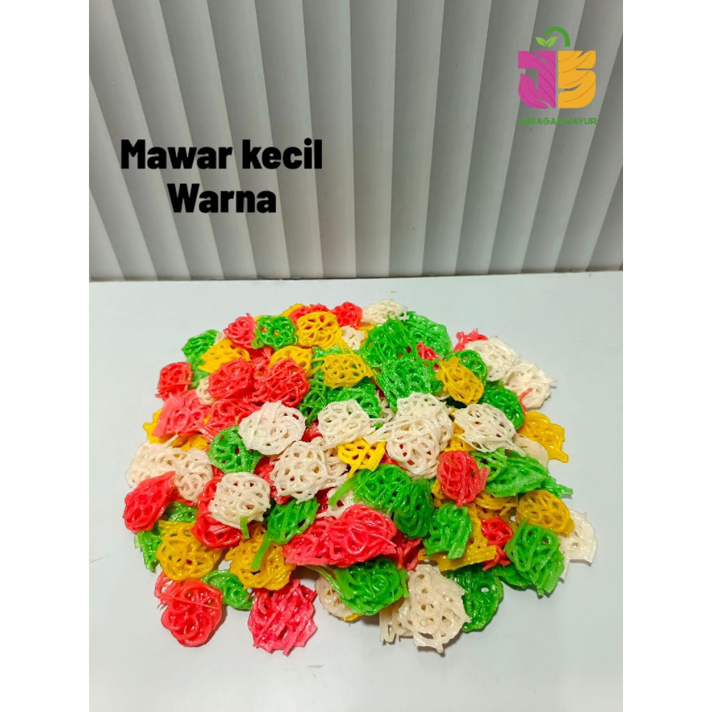 

KERUPUK MENTAH SEBLAK MAWAR KECIL WARNA, MAWAR BABY WARNA 250grm