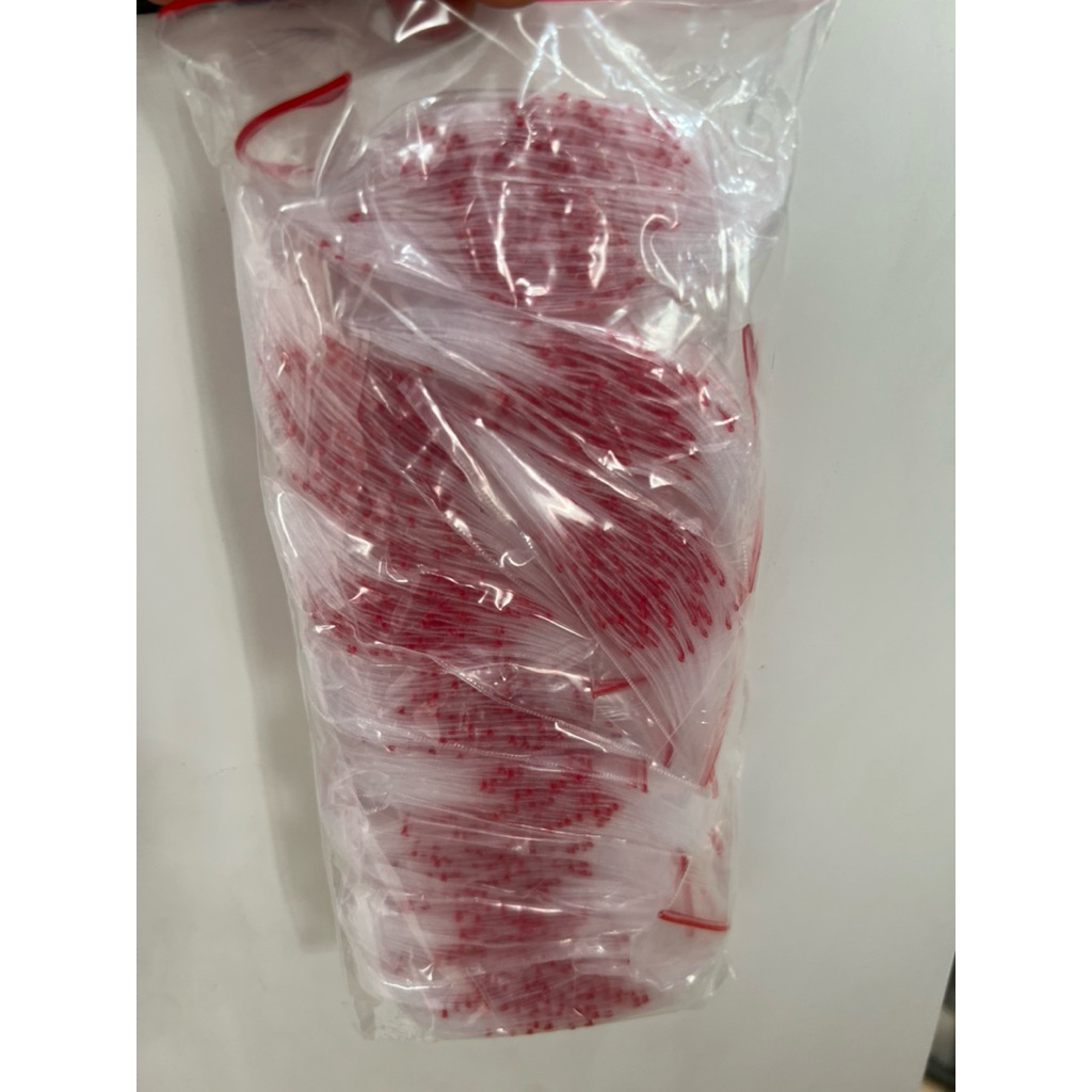 10pack plastik klip kecil 1,8x3,5 / plastik klip super mini / plastik obat