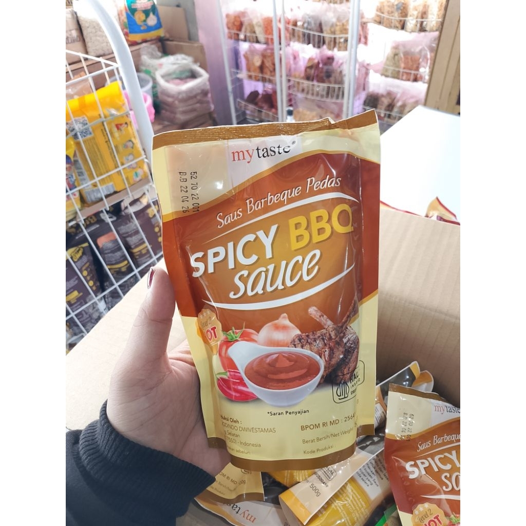 

My Taste Sauce Spicy BBQ Level 2 500 gr