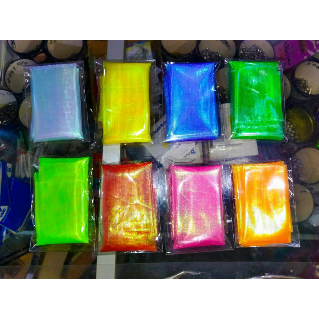 KAIN ORGANDI PELANGI - KAIN PANCING KAIN BUNGKUS UDANGAN APOLO - KAIN SABIKI