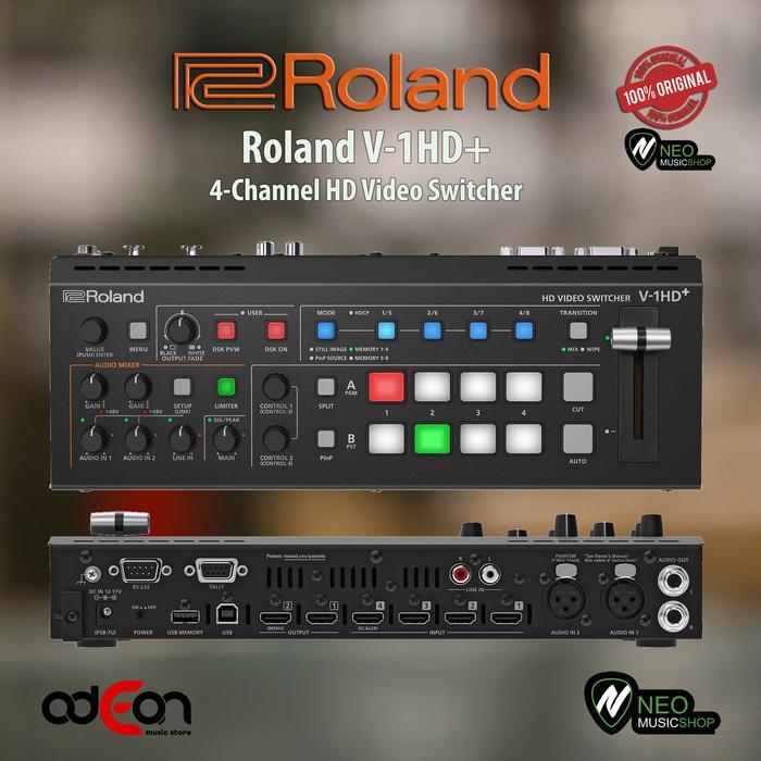 Roland V1HD+ 4-Channel HD Video Switcher