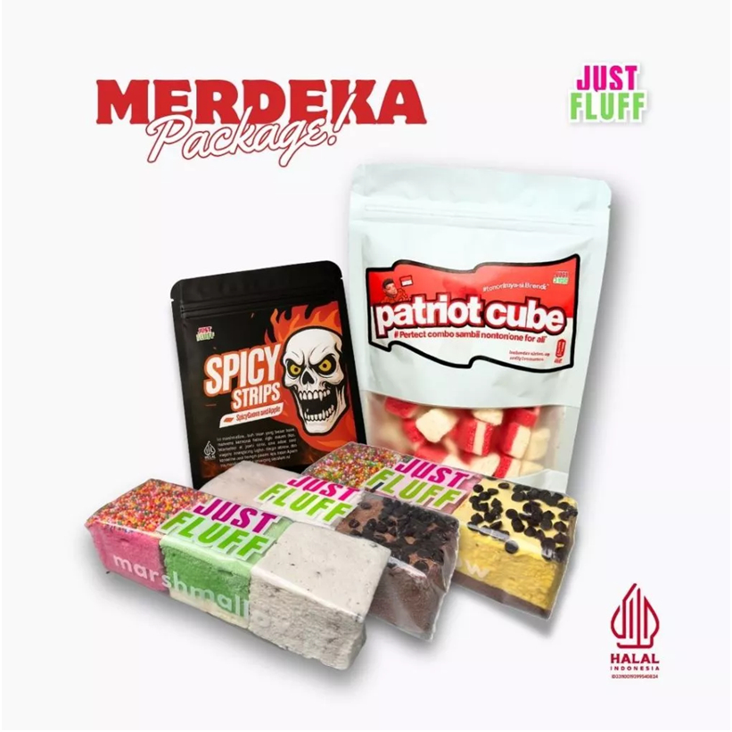 

[SPECIAL MERDEKA PACKAGE] MARSHMALLOW JUSTFLUFF [HALAL]