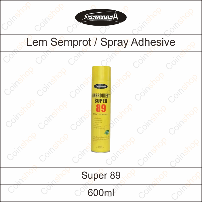 

Spray Adhesive Super 89 Lem Semprot 600ml Per Kaleng