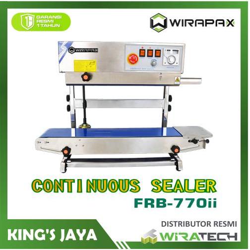 Continuous Band Sealer Vertikal WIRAPAX - HUALIAN FRB-770ii FRB770ii Sealer Jalan Vertikal