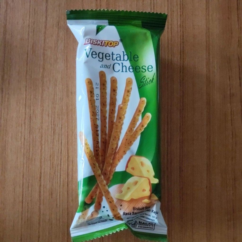 

Vegetable and cheese stick 50gr