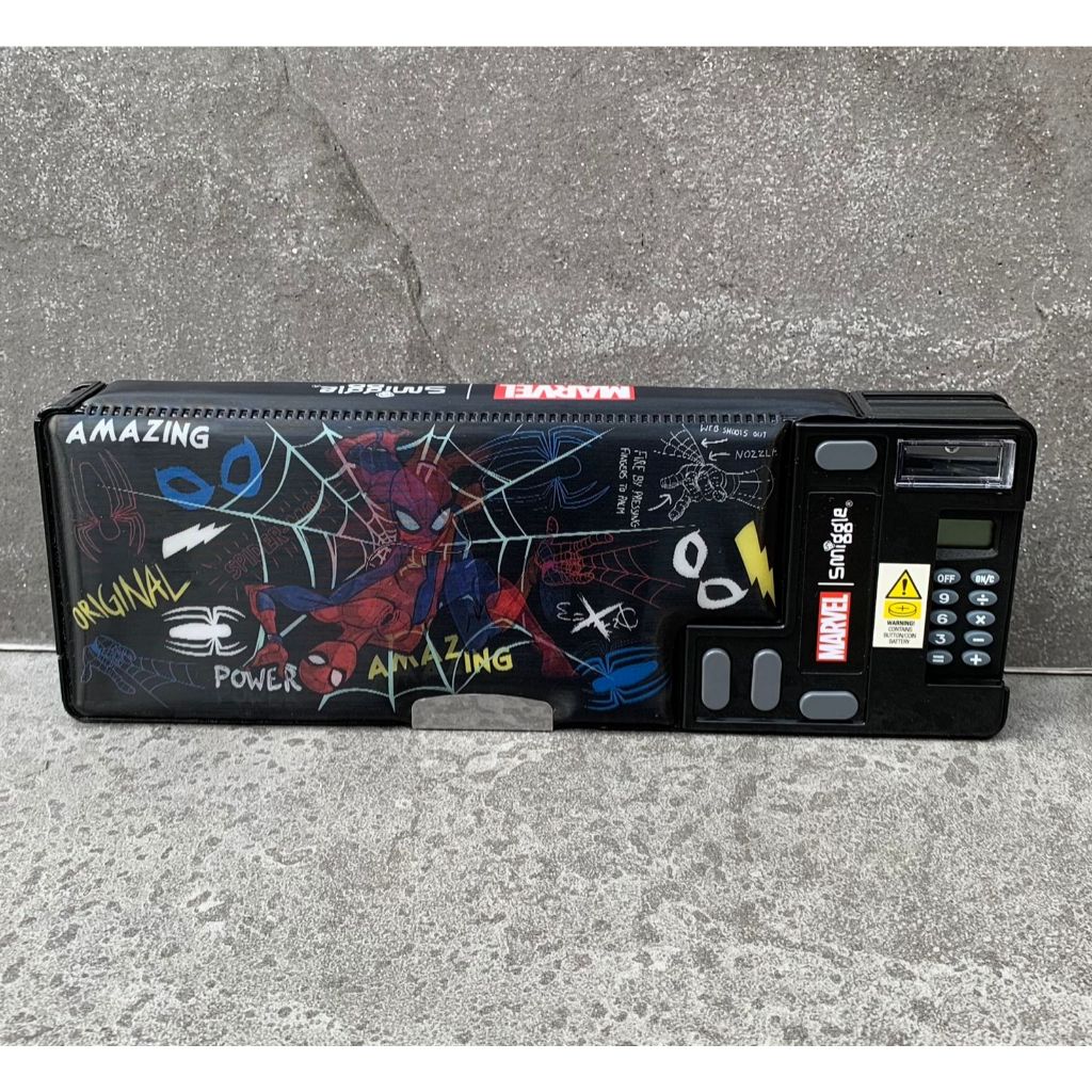 

SMIGGLE X SPIDERMAN PENSILCASE POP OUT - TEMPAT PENSIL SMIGGLE
