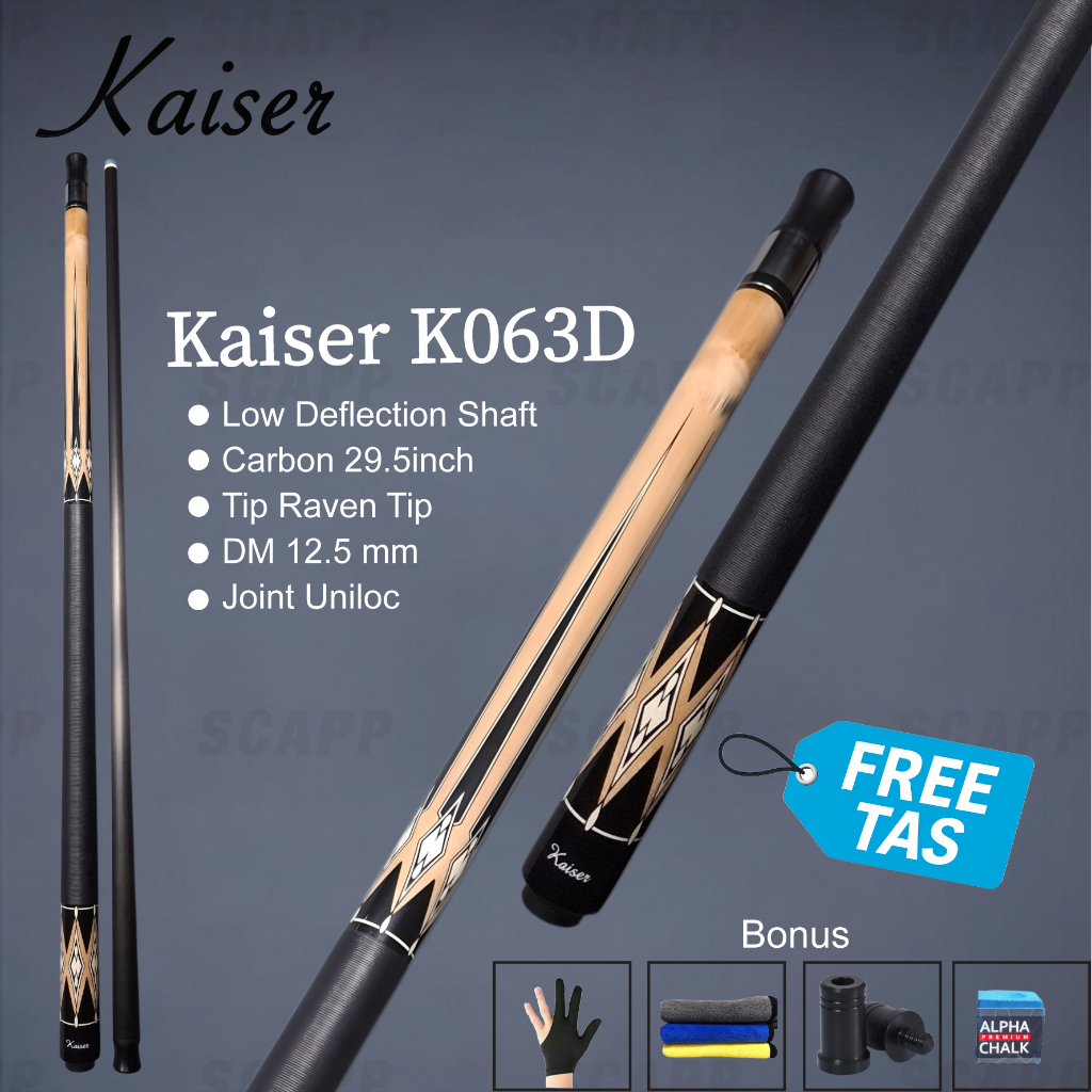 Kaiser  Carbon Cue/Stick billiard